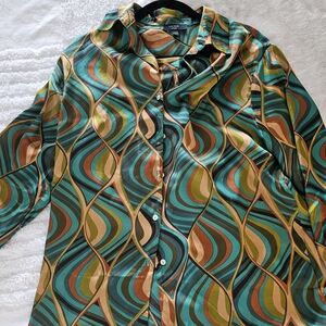 Haver Multicolor Women's Shirt BNWOT
